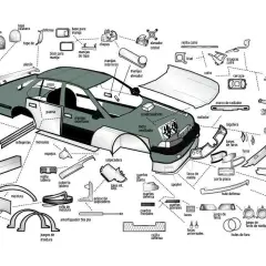 Todo sobre las partes de la carrocería del coche y su función esencial